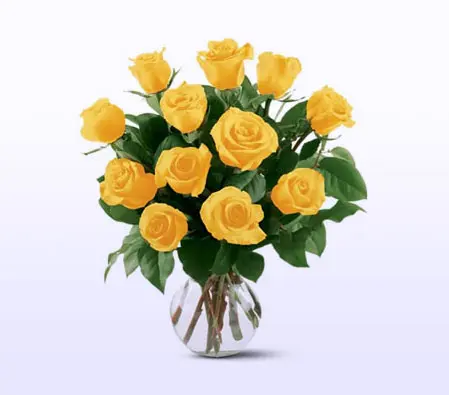 Dozen Yellow Roses