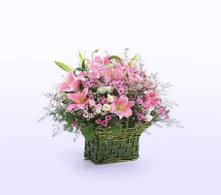 Luxury Pink Basket 