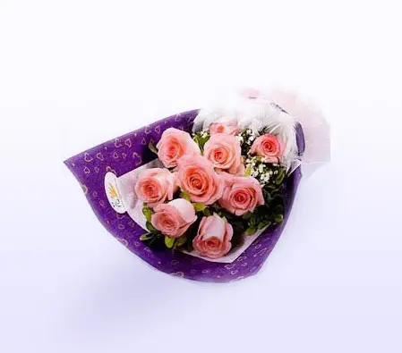 pink roses bouquet 