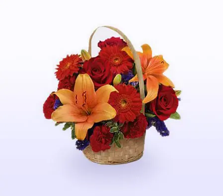 Mixed Flower Basket