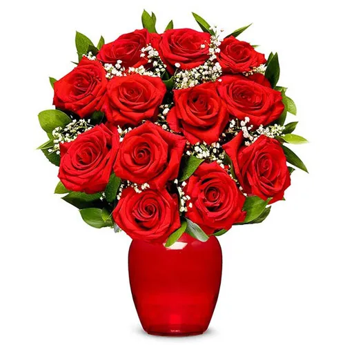 One Dozen Red Roses