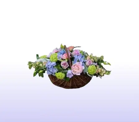 Beautiful Flowers Basket